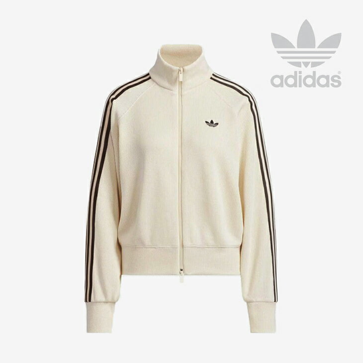 ・ADIDAS Originals｜W Baloon Sleeve Knit Track Top Jacket/ アディダス/バルーン スリーブ ニット トラック トップ ジャケット/ワンダーホワイト #