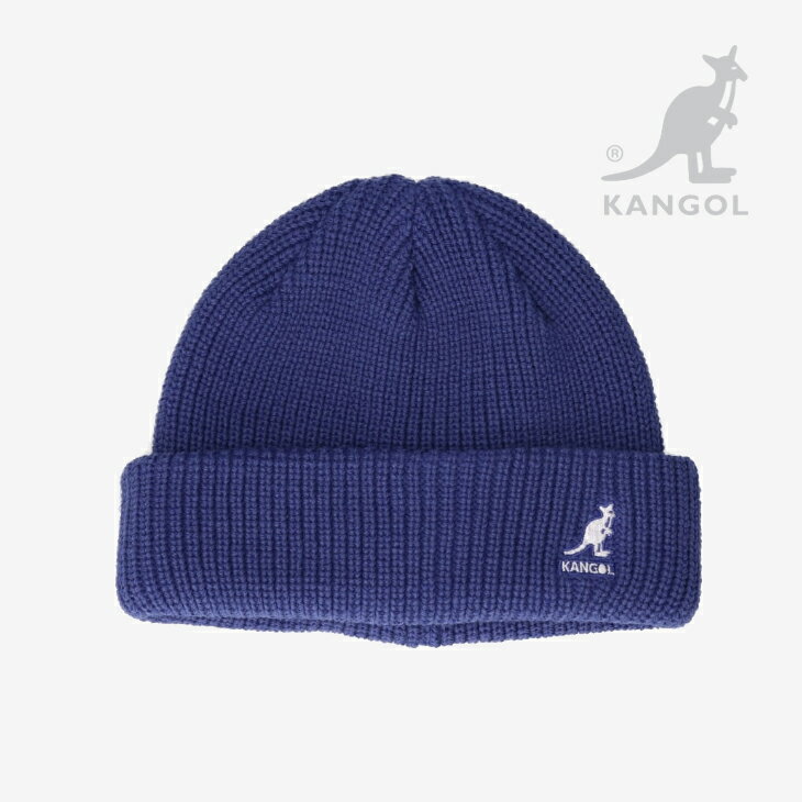 Rakuten - ：KANGOL｜Cardinal 2Way Beanie Knit Cap/ カンゴール/カーディナル 2ウェイ ビーニー ニットキャップ/スターリー ブルー #