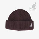 ・KANGOL|Cardinal 2Way Beanie Knit Cap/ カンゴール/カーディナル 2ウェイ ビーニー ニットキャップ/ディーププラム #(4)