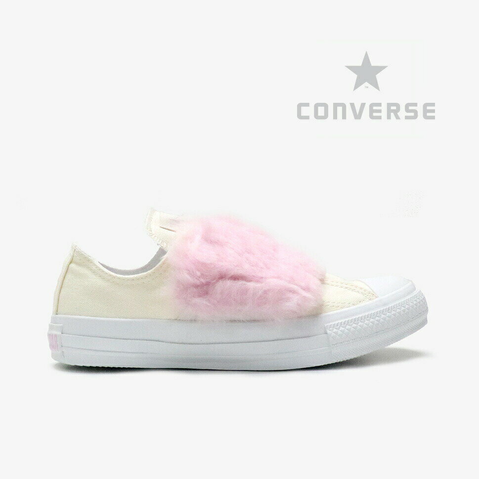 ＊CONVERSE｜W All Star Pastelfur Slip OX/ コンバース/オールスター パステルファー スリップ オックス/ホワイト