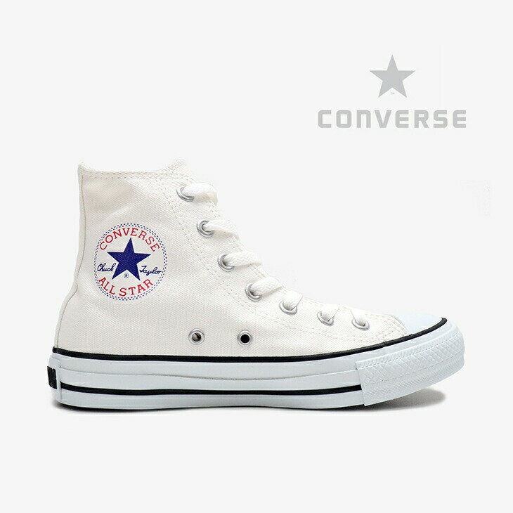 ・CONVERSE｜All Star Colors Hi Canvas/ コンバース/オール スター カラーズ ハイ キャンバス/ホワイトxブラック # 1