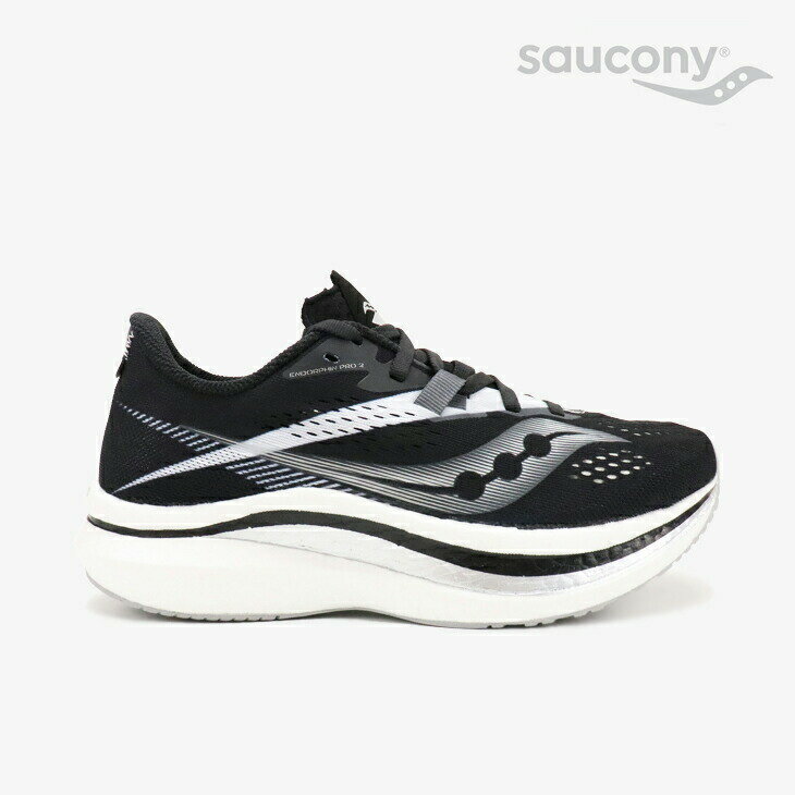 ＊SAUCONY｜W Endorphin Pro 2/ サッカニー/エンドルフィン プロ 2/ブラックxホワイト #