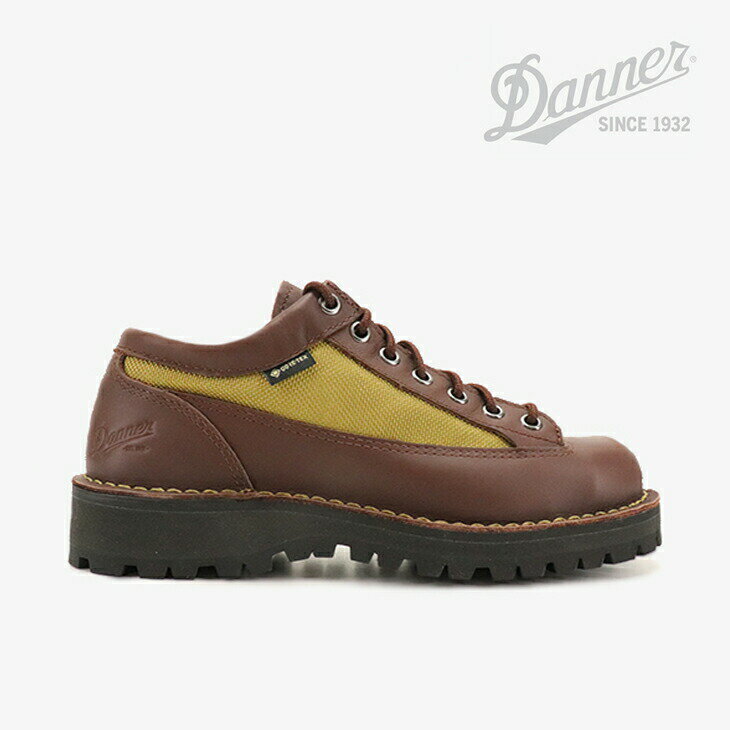 DANNER｜W Danner Field Low Gore-Tex Vibram/ ダナー/ダナー フィールド ロー ゴアテックス ビブラム/ダークブラウンxベージュ