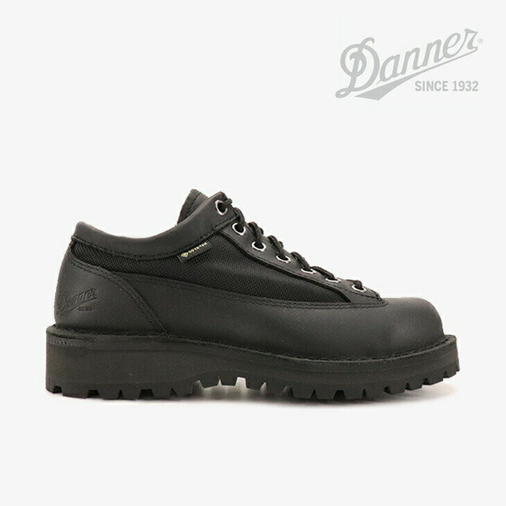 DANNER｜W Danner Field Low Gore-Tex Vibram/ ダナー/ダナー フィールド ロー ゴアテックス ビブラム/ブラックxブラック