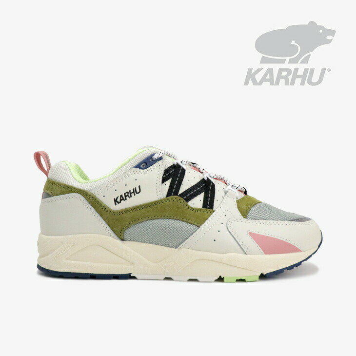 ＊KARHU｜Fusion 2.0/ カルフ/フュージョン 2.0/リリーホワイトxモスグリーン