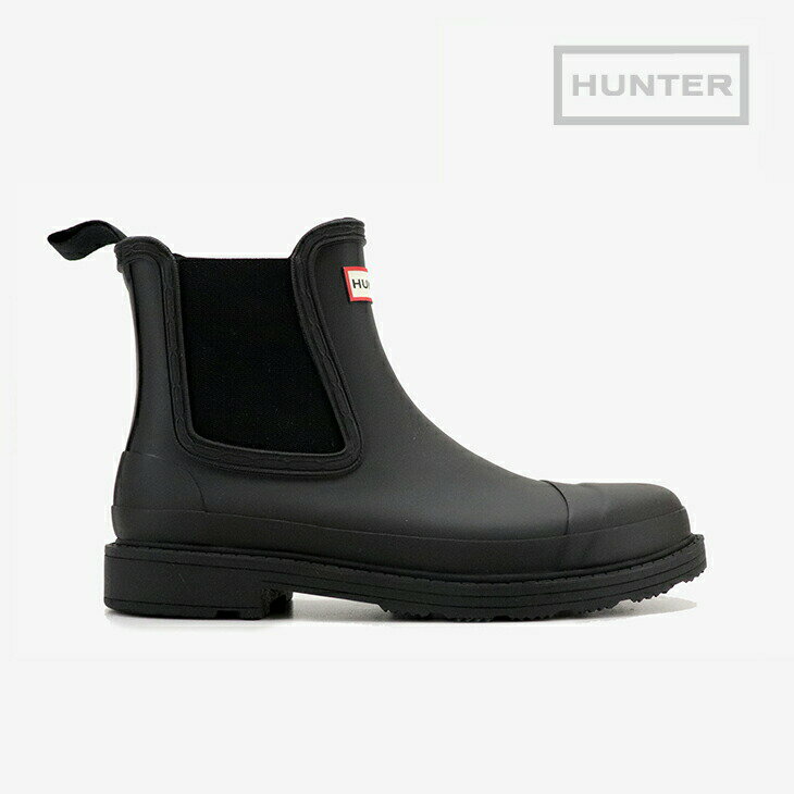 HUNTERbW Commando Chelsea Boot/ n^[/R}h[ `FV[ u[c/ubN #