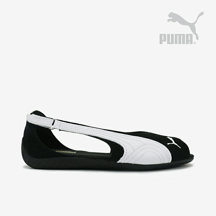樂天商城 - ・PUMA｜W Speedcat Sandal Flat Suede/ プーマ/スピードキャット サンダル フラット スエード/プーマブラックxプーマホワイト #