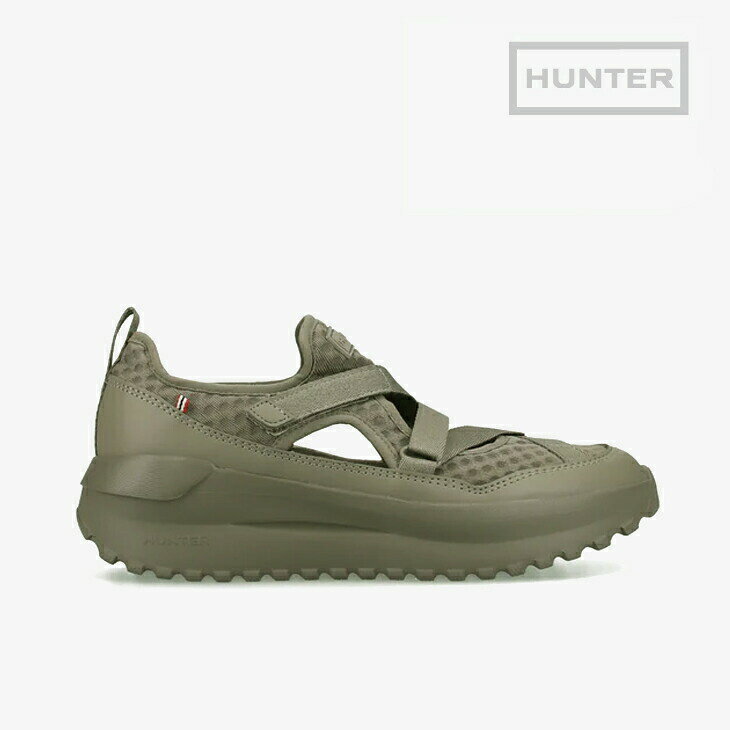 樂天商城 - ・HUNTER｜W Travel Flow Mary Jane Trainer Mesh Sandal/ ハンター/トラベル フロー メリー ジェーン トレーナー メッシュ サンダル/エナジークレイ #