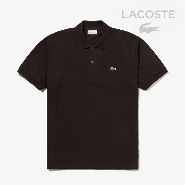 樂天商城 - ・LACOSTE｜Pique L.12.12 Short Sleeve Polo Shirt/ ラコステ/ピケ L.12.12 ショート スリーブ ポロ シャツ 鹿の子/ダークブラウン #