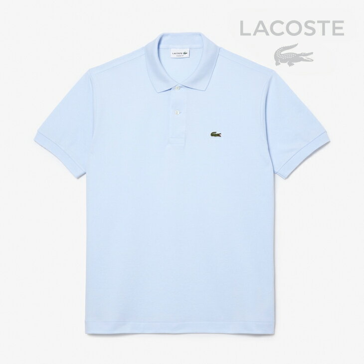 ・LACOSTE｜Pique L.12.12 Short Sleeve Polo Shirt/ ラコステ/ピケ L.12.12 ショート スリーブ ポロ シャツ 鹿の子/ライトブルー #