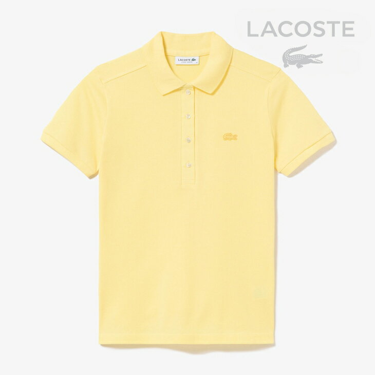 ・LACOSTE｜W Stretch Cotton Pique Short Sleeve