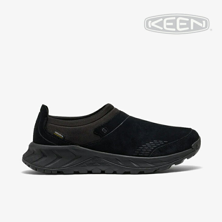 Rakuten - ：KEEN｜TTS Moc WP Waterproof Slip-On Suede/ キーン/ティーティーエス モック ウォータープルーフ スリッポン スエード/ブラックxブラック #