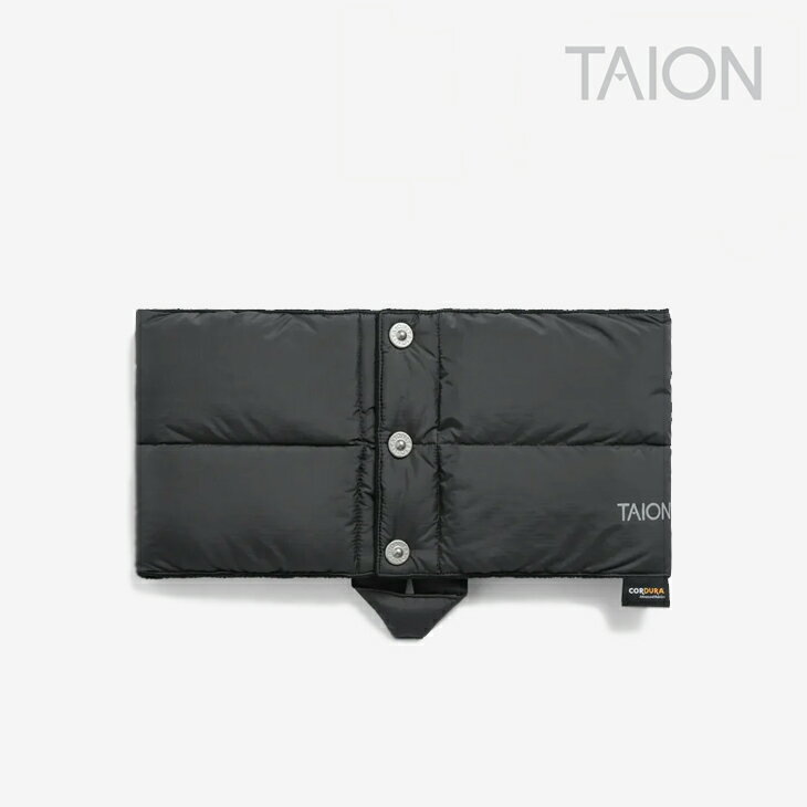 樂天商城 - ・TAION｜Work Down Neck Warmer Cordura/ タイオン/ワーク ダウンネックウォーマー/ダークチャコール #