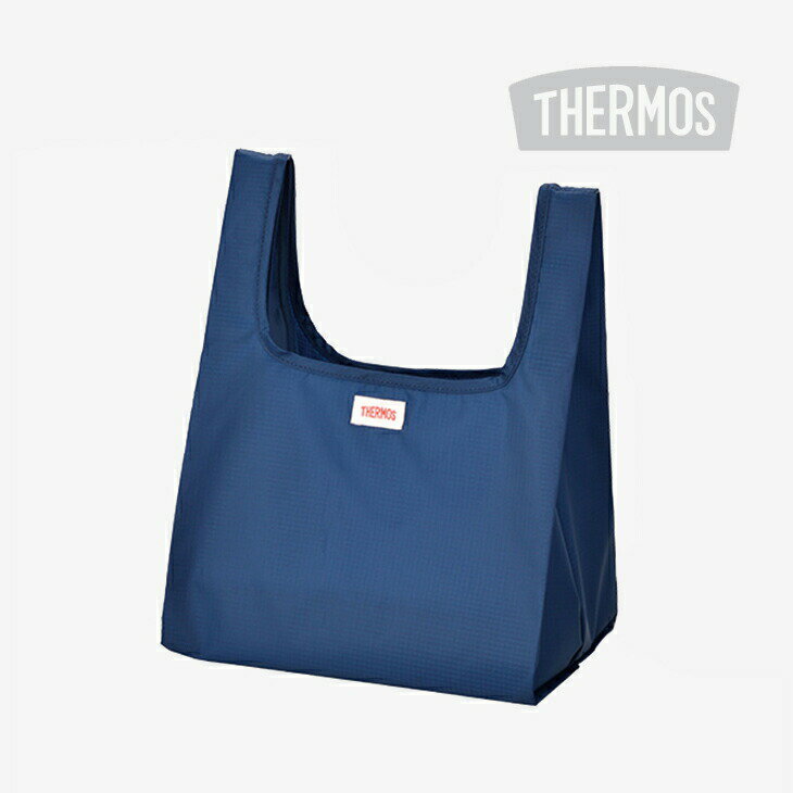 サーモス エコバッグ コンビニサイズ ・THERMOS｜Pocket Bag 10L/ サーモス/ポケット バッグ 10L/ネイビー #REX-010 コンビニ