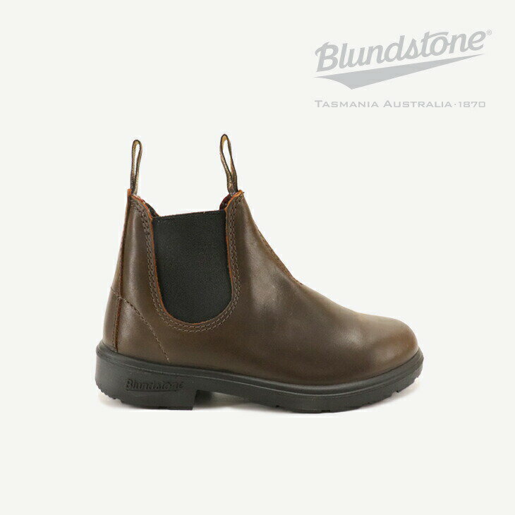 BLUNDSTONE｜K Kids Series 1468 Elastic - Boot/ ブランドストーン/キッズ シリーズ 1468/Antique Brown