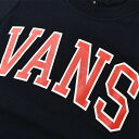 ＊VANS｜K Arch Logo Boys LS T-Shirt/ ヴァンズ/アーチ ロゴ ボーイズ ロングスリーブ Tシャツ/Navy # 3