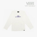 ＊VANS｜K Original & Authentic LS T-Shirt/ ヴァンズ/オリジナル & オーセンティック ロングスリーブ Tシャツ/ホワイト #