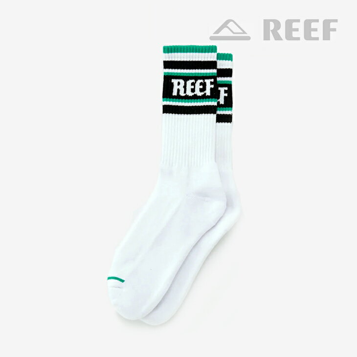 Rakuten - ・REEF｜Reef Logo Crew Socks/ リーフ/リーフ ロゴ クルー ソックス/ブルー #