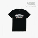 ＊VANS｜K Rose Boxlogo Boys SS T-Shits/ ヴァンズ/ローズ ボックスロゴ ボーイズ ショートスリーブ Tシャツ/ブラック #