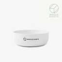 ・WHOLE EARTH｜Biosus Serve Bowl/ ホール アース/バイオサス ボウル/ホワイト #