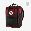 ・FJALLRAVEN|Kanken Re-Wool Laptop15/ フェールラーベン/カンケン リウール ラップトップ/レッドxブラック #(4)