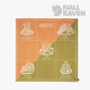 *FJALLRAVEN|Campfire Bandana/ フェールラーベン/キャンプファイヤー バンダナ/ランドソートピンクxランドソート #
