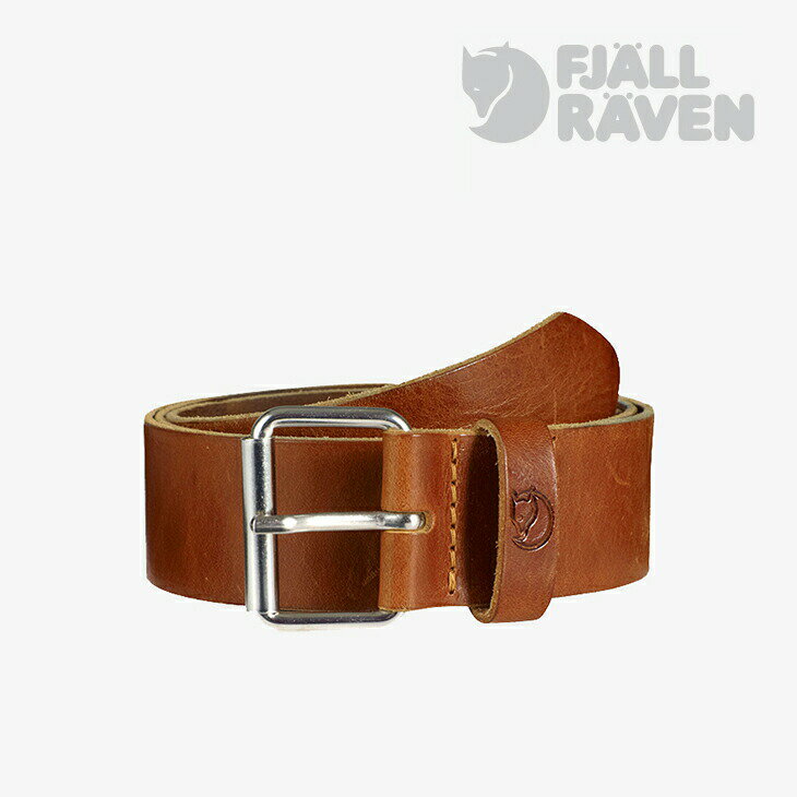 ・FJALLRAVEN｜Singi Belt 4cm/ フェールラーベン/シンギ ベルト 4センチ/レザーコニャック #