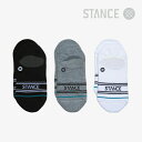 ・STANCE｜Basic 3 Pack No Show/ スタンス/ベーシック 3 パック ノー ショウ/マルチ #