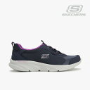 ＊SKECHERS｜W D Lux Comfort Bliss Galore/ スケッチャーズ/ディーラックス コンフォート ブリス ガロア/ネイビーxパープル #