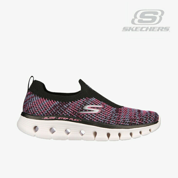 楽天GO ON▲スーパーSALE半額以下］SKECHERS｜W Go Walk Glide-Step Flex Energy Vision/ スケッチャーズ/ゴー ウォーク グライド ステップ フレックス エナジー ビジョン/ブラックxマルチ #