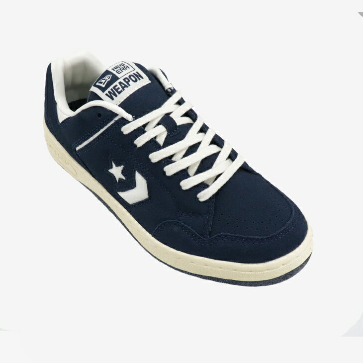 ・CONVERSE｜xNew Era Weapon Suede Ox NE/ コンバース/ニューエラ ウエポン スエード オックス/ネイビーxホワイト #