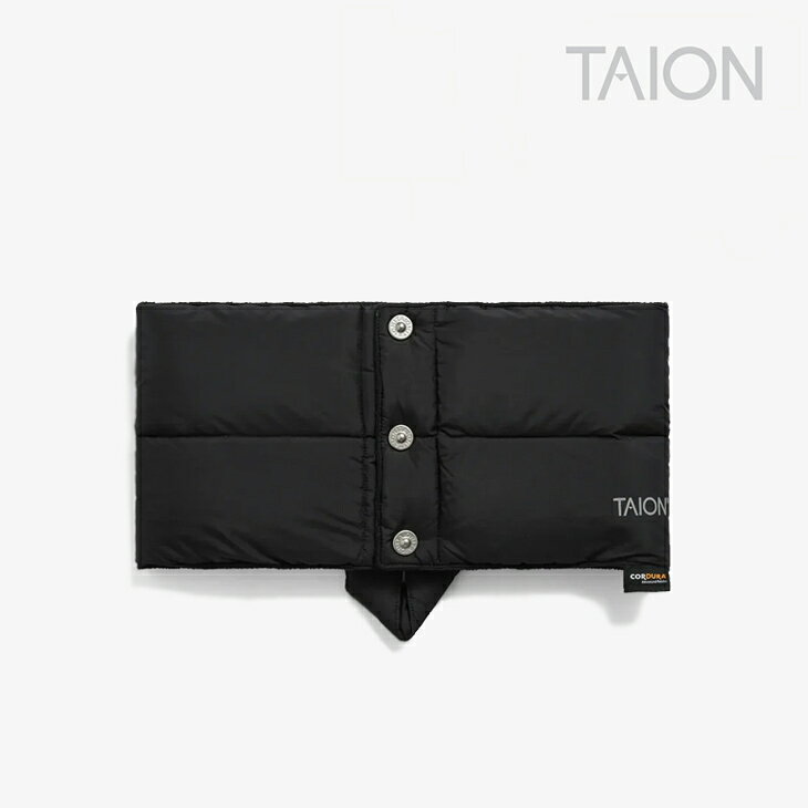 Rakuten - ・TAION｜Work Down Neck Warmer Cordura/ タイオン/ワーク ダウンネックウォーマー/ブラック #