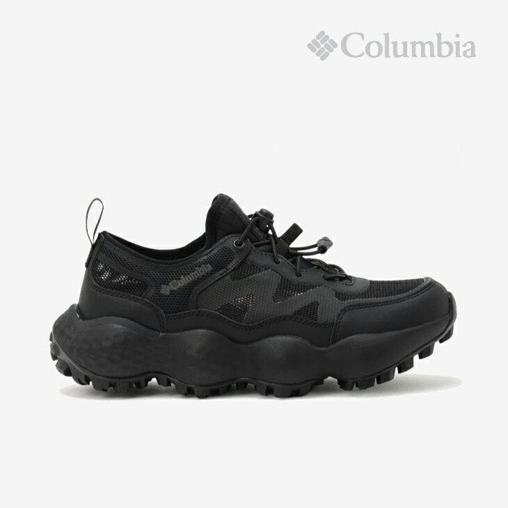 ・COLUMBIA｜W Revive Max Breeze Shandal Mesh Montrail Sneaker Sandal/ コロンビア/リバイブ マックス ブリーズ サンダル メッシュ モントレイル スニーカー サンダル/ブラックチャコール #