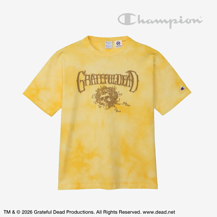 Rakuten - ・CHAMPION｜xGrateful Dead USA Made T1011 Short Sleeve T-Shirt Tie-Dye/ チャンピオン/グレイトフル・デッド アメリカ メイド ティーテンイレブン ショートスリーブ Tシャツ タイダイ/ライ #