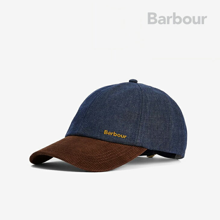 樂天商城 - ・BARBOUR｜W Mya Denim Cap Corduroy Curved Visor/ バブアー/マイア デニム キャップ コーデュロイ カーブド バイザー/インディゴ #