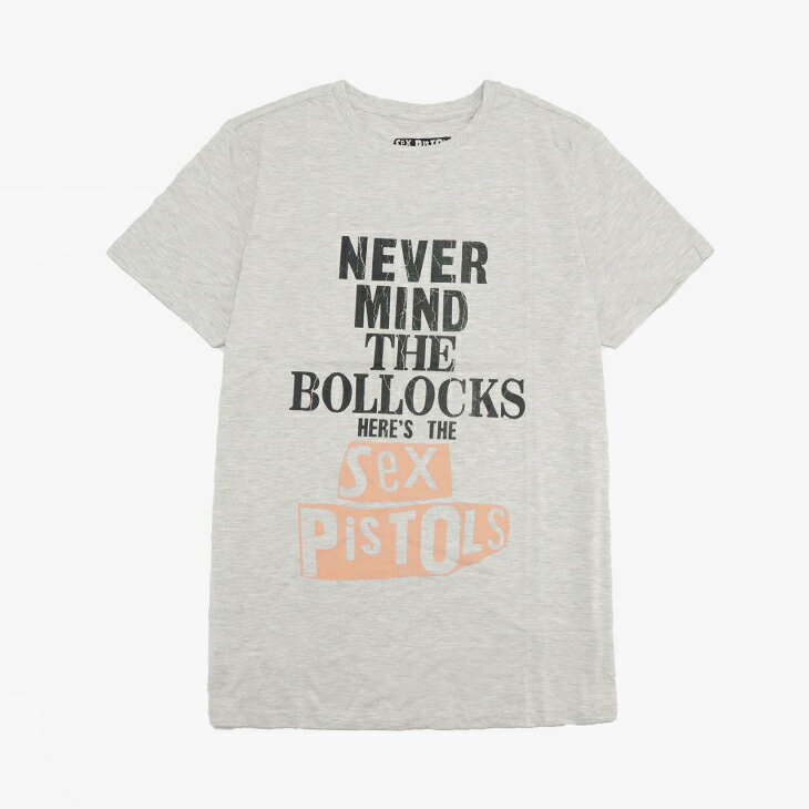 ・ROCK OFF｜xThe Sex Pistols Bollocks Distressed SS T-Shirt/ ロック オフ/セックス ピストルズ ボロックス ディストレス ショーツスリーブ Tシャツ/ナチュラル #
