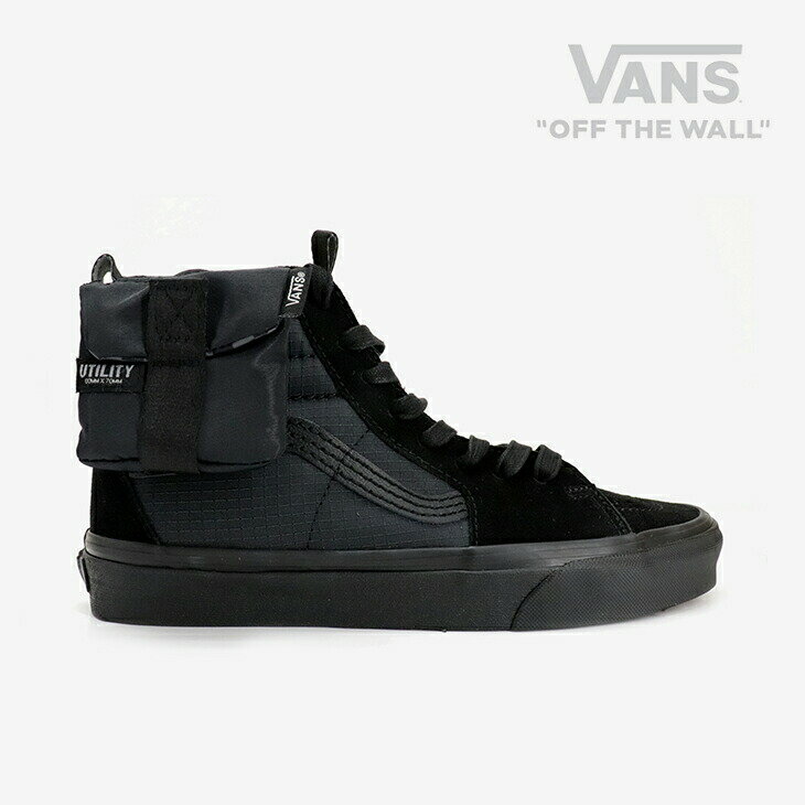 ＊VANS｜Sk8-Hi Cmty Tactical Utilty/ ヴァンズ/スケートハイ コミュニティー タクティカル ユーティリティー/ブラック #