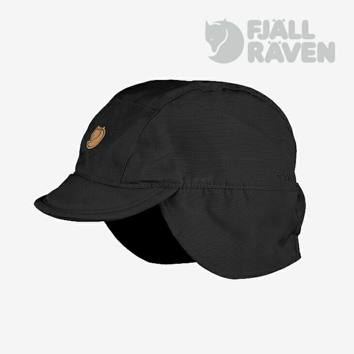 ・FJALLRAVEN｜Singi Field Cap/ フェールラーベン/シンギ フィールド キャップ/ブラック #