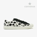 *CONVERSE|All Star Coupe DM-Fur Ox/ コンバース/オール スター クップ ダルメシアン ファー オックス/ホワイトxブラック ...