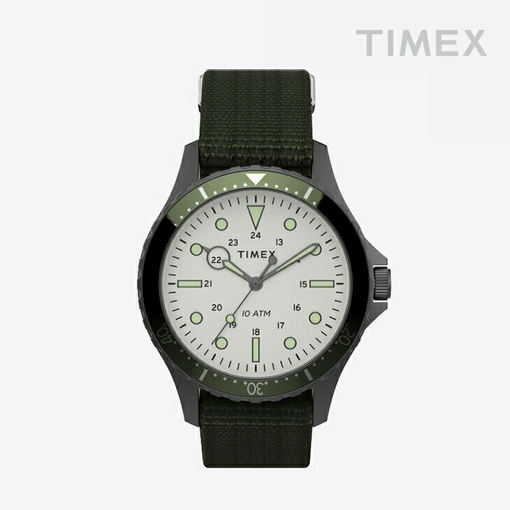 ＊TIMEX｜Navy XL/ タイメックス/ネイビー ダイバー/グリーン #