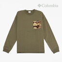 ＊COLUMBIA｜Tucannon Isle Long Sleeve Crew/ コロンビア/ツキャノン アイル ロング スリーブxタケダバーベキュー/セージ #