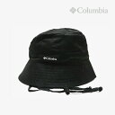 ＊COLUMBIA｜Logan Pines Bucket Hat/ コロンビア/ローガン パインズ バケットハットxタケダバーベキュー/ブラック #