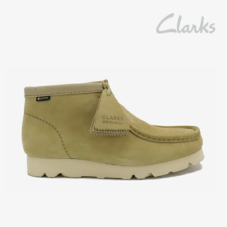 CLARKS｜W Wallabee Boot GTX Suede/ クラークス/ワラビー ブーツ ゴアテックス スウェード/メープル