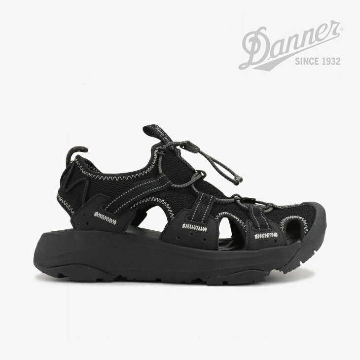 ・DANNER｜Bend Flow Mesh Sport Sandal/ ダナー/ベンド フロー メッシュ スポーツ サンダル/ブラック #