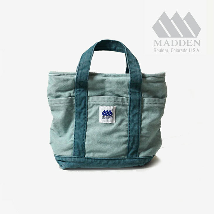 Rakuten - ・MADDEN｜12oz Canvas Mini Tote Bag/ メデン/12オンス キャンバス ミニ トート バッグ/サックス #