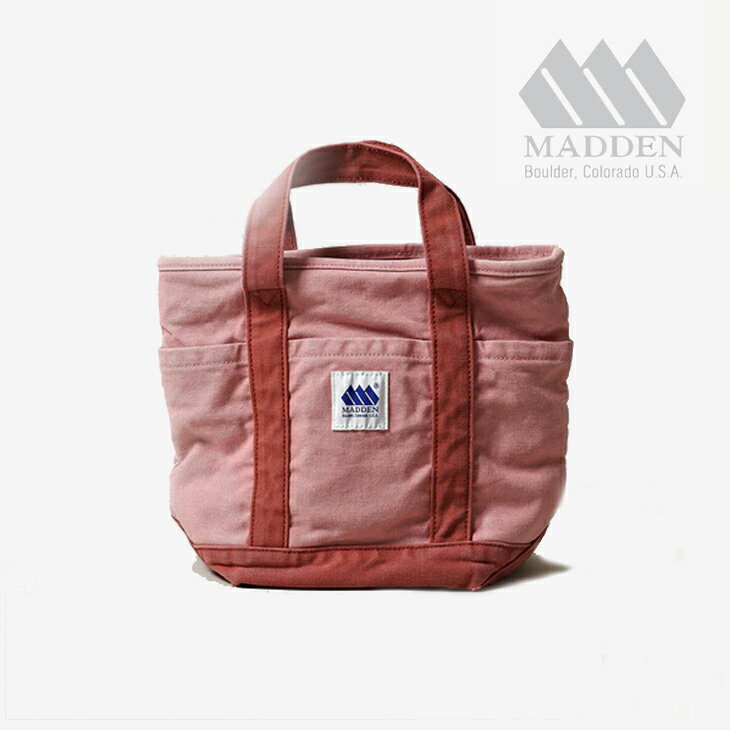 Rakuten - ・MADDEN｜12oz Canvas Mini Tote Bag/ メデン/12オンス キャンバス ミニ トート バッグ/ピンク #