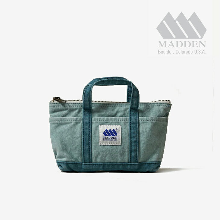 Rakuten - ・MADDEN｜Canvas Mini Pouch/ メデン/キャンバス ミニ ポーチ/サックス #