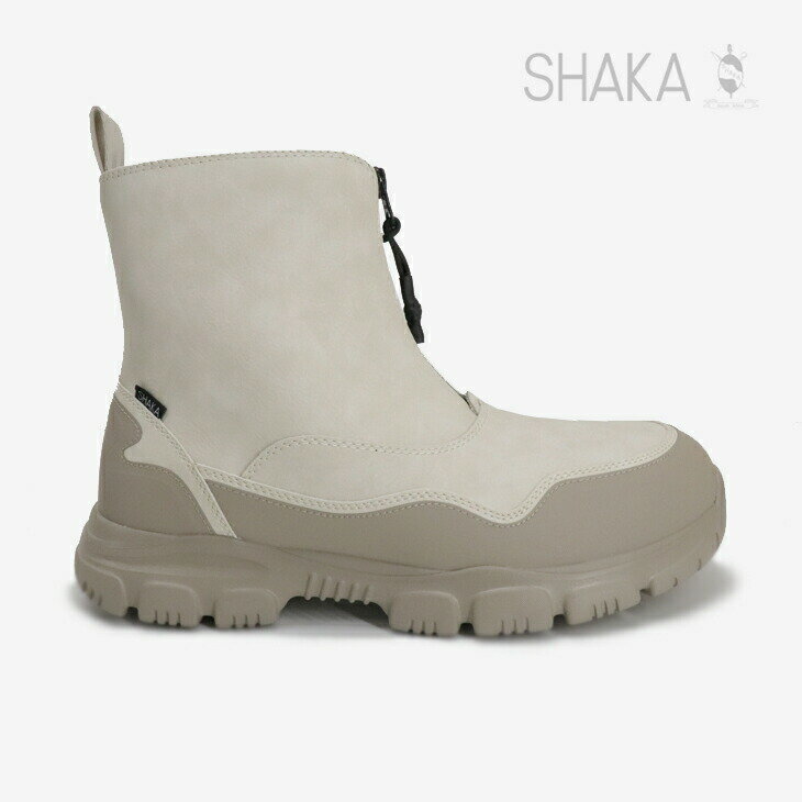 ＊SHAKA｜Trek Zip Bootie AT/ シャカ/トレック ジップ ブーティー/リネンxトープ # 1