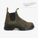 ・BLUNDSTONE｜Lug Boot Chelsea 2239/ ブランドストーン/ラグ ブーツ チェルシー/ラスティックブラウン #