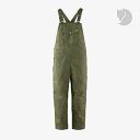 ・FJALLRAVEN|W Vardag Dungaree Trousers W/ フェールラーベン/ヴァ-ダグ ダンガリー トラウザーズ オーバーオール/グリーン #